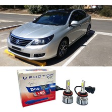 Photon Renault Latitude Uzun Far Ampulü H1 Duo Yeni Seri Beyaz 2010-2015