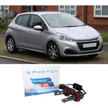 Photon Peugeot 208 Uzun Far Ampulü H7 Ultimate Yeni Seri Beyaz 2012-2019