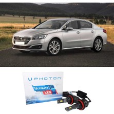 Photon Peugeot 508 Uzun Far Ampulü H7 Ultimate Yeni Seri Beyaz 2011-2018