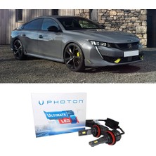 Photon Peugeot 508 Kısa Far Ampulü H7 Ultimate Yeni Seri Beyaz 2018-2023