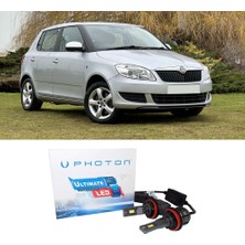 Photon Skoda Fabia 2 Kısa Far Ampulü H7 Ultimate Yeni Seri Beyaz 2007-2014