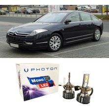 Photon Citroen C6 Uzun Far Ampulü H7 Mono Yeni Seri Beyaz 2005-2012