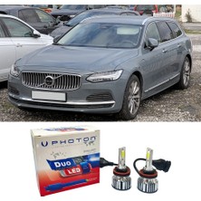 Photon Volvo V90 Uzun Far Ampulü H11 Duo Yeni Seri Beyaz 2016-2022