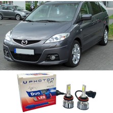 Photon Mazda 5 Uzun Far Ampulü Hb3 Duo Yeni Seri Beyaz 2005-2010