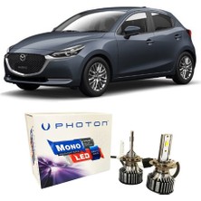Photon Mazda 2 Uzun Far Ampulü Hb3 Mono Yeni Seri Beyaz 2014-2023