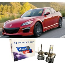 Photon Mazda Rx8 Uzun Far Ampulü H11 Mono Yeni Seri Beyaz 2003-2011