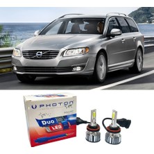 Photon Volvo V70 Uzun Far Ampulü H11 Duo Yeni Seri Beyaz 2007-2016
