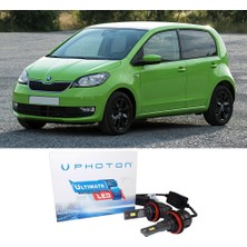 Photon Skoda Citigo Uzun Far Ampulü H7 Ultimate Yeni Seri Beyaz 2011-2019