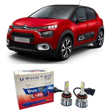 Photon Citroen C3 Kısa Far Ampulü H7 Duo Yeni Seri Beyaz 2016-2020