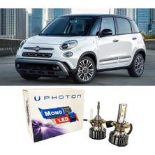 Photon Fiat 500L Kısa Far Ampulü H1 Mono Yeni Seri Beyaz 2012-2024