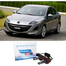 Photon Mazda 3 Kısa Far Ampulü H7 Ultimate Yeni Seri Beyaz 2009-2013