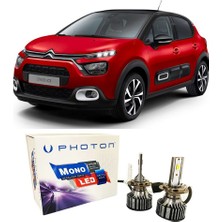 Photon Citroen C3 Kısa Far Ampulü H7 Mono Yeni Seri Beyaz 2016-2020