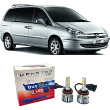 Photon Peugeot 807 Kısa Far Ampulü H7 Duo Yeni Seri Beyaz 2002-2014