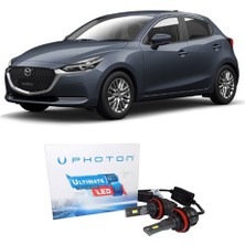Photon Mazda 2 Uzun Far Ampulü Hb3 Ultimate Yeni Seri Beyaz 2014-2023