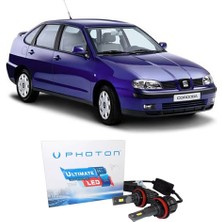 Photon Seat Cordoba 6k2 Uzun+Kısa Far Ampulü H4 Ultimate Yeni Seri Beyaz 1999-2001