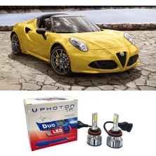 Photon Alfa Romeo 4c Kısa Far Ampulü H7 Duo Yeni Seri Beyaz 2015-2019