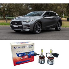 Photon Infiniti Q30 Uzun Far Ampulü H11 Duo Yeni Seri Beyaz 2016-2021