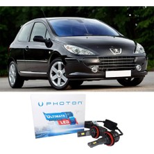 Photon Peugeot 307 Uzun Far Ampulü H1 Ultimate Yeni Seri Beyaz 2001-2008