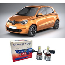 Photon Renault Twingo Uzun+Kısa Far Ampulü H4 Duo Yeni Seri Beyaz 2014-2023