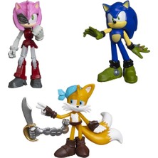 Sinerjim Sonic Prime 3'lü Figür Seri 2 Blister Asorti
