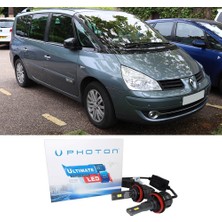 Photon Renault Espace Uzun Far Ampulü H1 Ultimate Yeni Seri Beyaz 2002-2014