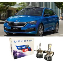 Photon Skoda Scala Kısa Far Ampulü H7 Mono Yeni Seri Beyaz 2019-2023