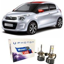 Photon Citroen C1 Uzun Far Ampulü H7 Mono Yeni Seri Beyaz 2014-2022