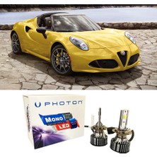 Photon Alfa Romeo 4c Kısa Far Ampulü H7 Mono Yeni Seri Beyaz 2015-2019