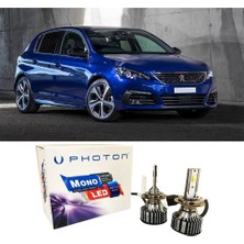 Photon Peugeot 308 Uzun Far Ampulü Hb3 Mono Yeni Seri Beyaz 2013-2021