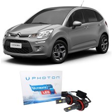 Photon Citroen C3 Kısa Far Ampulü H7 Ultimate Yeni Seri Beyaz 2009-2015