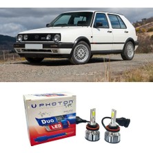 Photon Vw Golf 2 Sis Far Ampulü H3 Duo Yeni Seri Beyaz 1983-1992