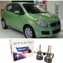 Photon Suzuki Splash Uzun+Kısa Far Ampulü H4 Mono Yeni Seri Beyaz 2008-2015