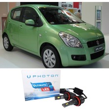 Photon Suzuki Splash Uzun+Kısa Far Ampulü H4 Ultimate Yeni Seri Beyaz 2008-2015