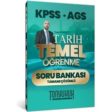 Anla Kazan Yayınları Tonyukuk  Kpss Ags Tarih Temel Öğrenme Tamamı Çözümlü Soru Bankası