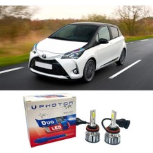Photon Toyota Yaris Sis Far Ampulü H11 Duo Yeni Seri Beyaz 2020-2023