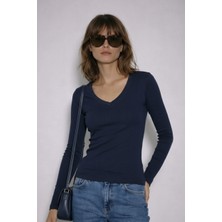 Babokah x Ngulincetin V Yaka Uzun Kol Üst