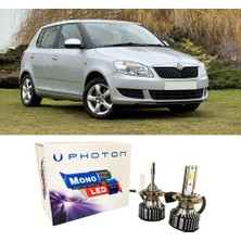 Photon Skoda Fabia 2 Uzun Far Ampulü H7 Mono Yeni Seri Beyaz 2007-2014