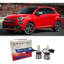 Photon Fiat 500X Uzun Far Ampulü H1 Duo Yeni Seri Beyaz 2014-2023
