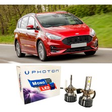 Photon Ford S-Max Kısa Far Ampulü H7 Mono Yeni Seri Beyaz 2015-2023