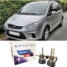 Photon Ford C-Max Kısa Far Ampulü H7 Mono Yeni Seri Beyaz 2007-2010