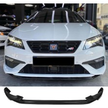 Hasakman Seat Leon Mk3.5 Fr Dynamic Ön Ek Karlık Abs Plastik Mat Siyah 2017 2018 2019 2020 Makyajlı Kasa Karlık+Bodykit+Ek