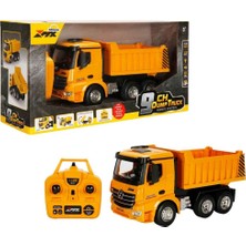 5083 Nessiworld-Rst-Rc Iş Makinesi 1 18 Damperli Kamyon Ff Işıklı 9ch 3 7V USB 2 4ghz