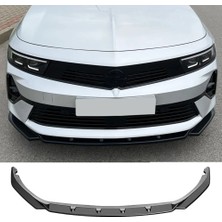 Hasakman Opel Astra L Ön Lip Parlak Siyah Plastik Ön Ek Karlık Karlık+Bodykit+Ek