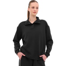 Lumberjack Wl 16BALKOÇ  Yog2-8 5pr Siyah Kadın Sweatshirt