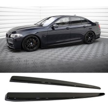 Hasakman Bmw F10 Marşpiyel Lipi Parlak Siyah Tam Uyumlu Abs Plastik Karlık+Ek+Bodykit