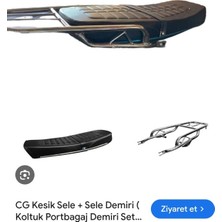 Topuz Motor Cg Kesik Sele Koltuk