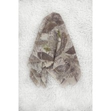 Defne Apollon İpekçilik %100 Ipek Ecoprint Fular 55 x 55 cm Karma3