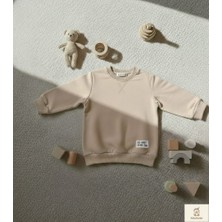 E&z Minibohe Erkek Çocuk Sweatshirtbej