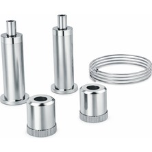 Ledarmy Askı Teli Montaj Takımı Eleman Grubu 1 Set Dayanıklı Askı Teli Pratik ve Güvenli Montaj Çözümü