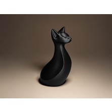 Linova Modern Kedi 2 Heykel Biblo Dekoratif Obje